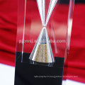 Meilleur prix de qualité supérieure personnalisé nouveau design cristal trophée prix
